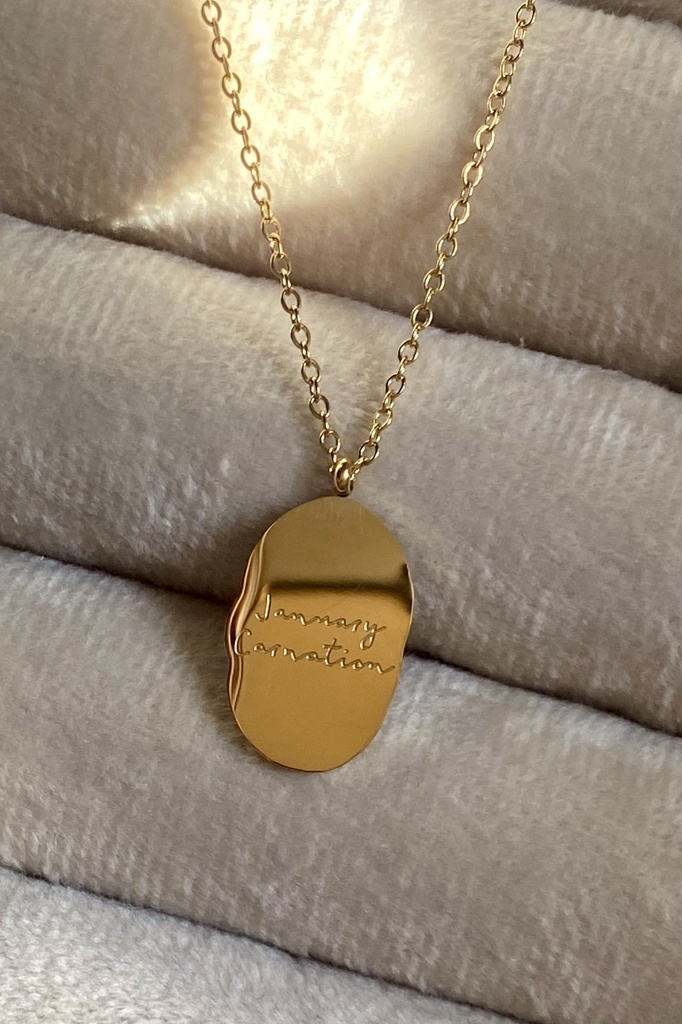 Month's Flower Necklace 