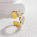Marble Hearts Ring