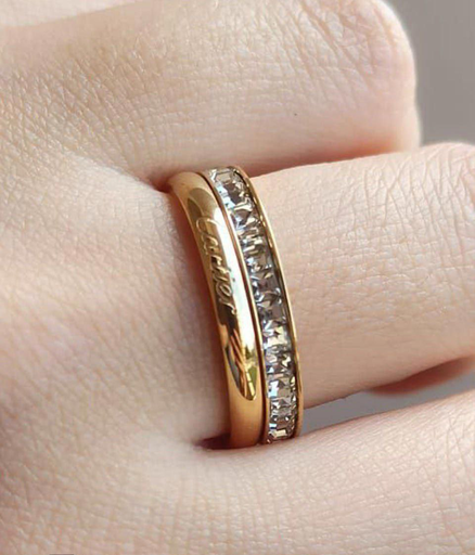 Wedding Ring &Cloves Ring 