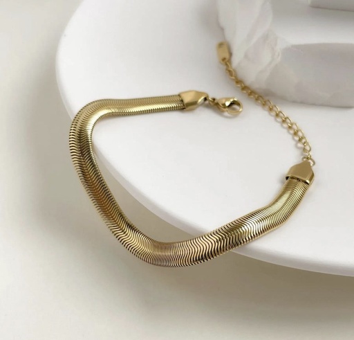[13078] Big Snake Necklace 