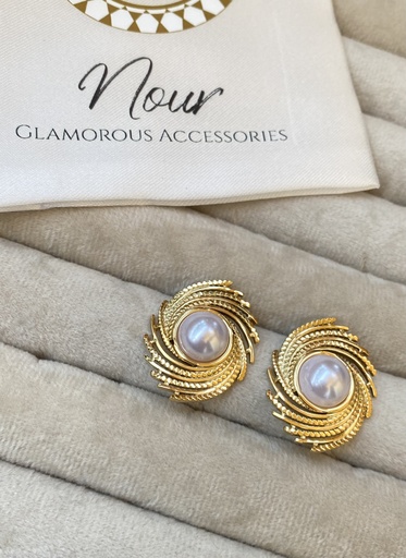 [15037] Pearl Earings 15037