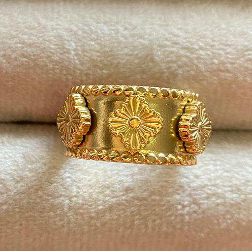 [12191] Gold van cleef Ring