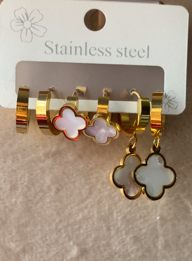 [15052] Van cleef card Earings 