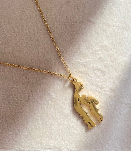 [14185] Mom&  Daughter Necklace  