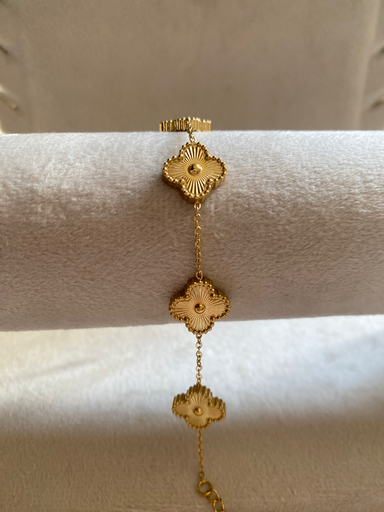 [13134] Gold Van cleef Bracelet 