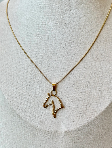 [14222] Unicorn Necklace 